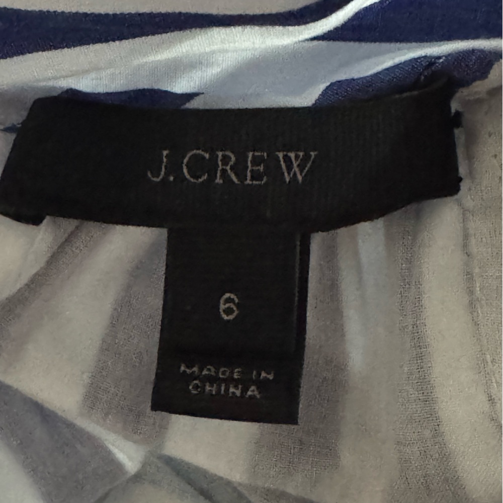 J. Crew Blue and White Striped Jumper - Picture 5 of 5